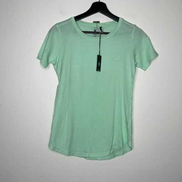 G-Star Womens Sz XS Raw Mysid Slim Recycled Dye Top - Picture 6 of 10